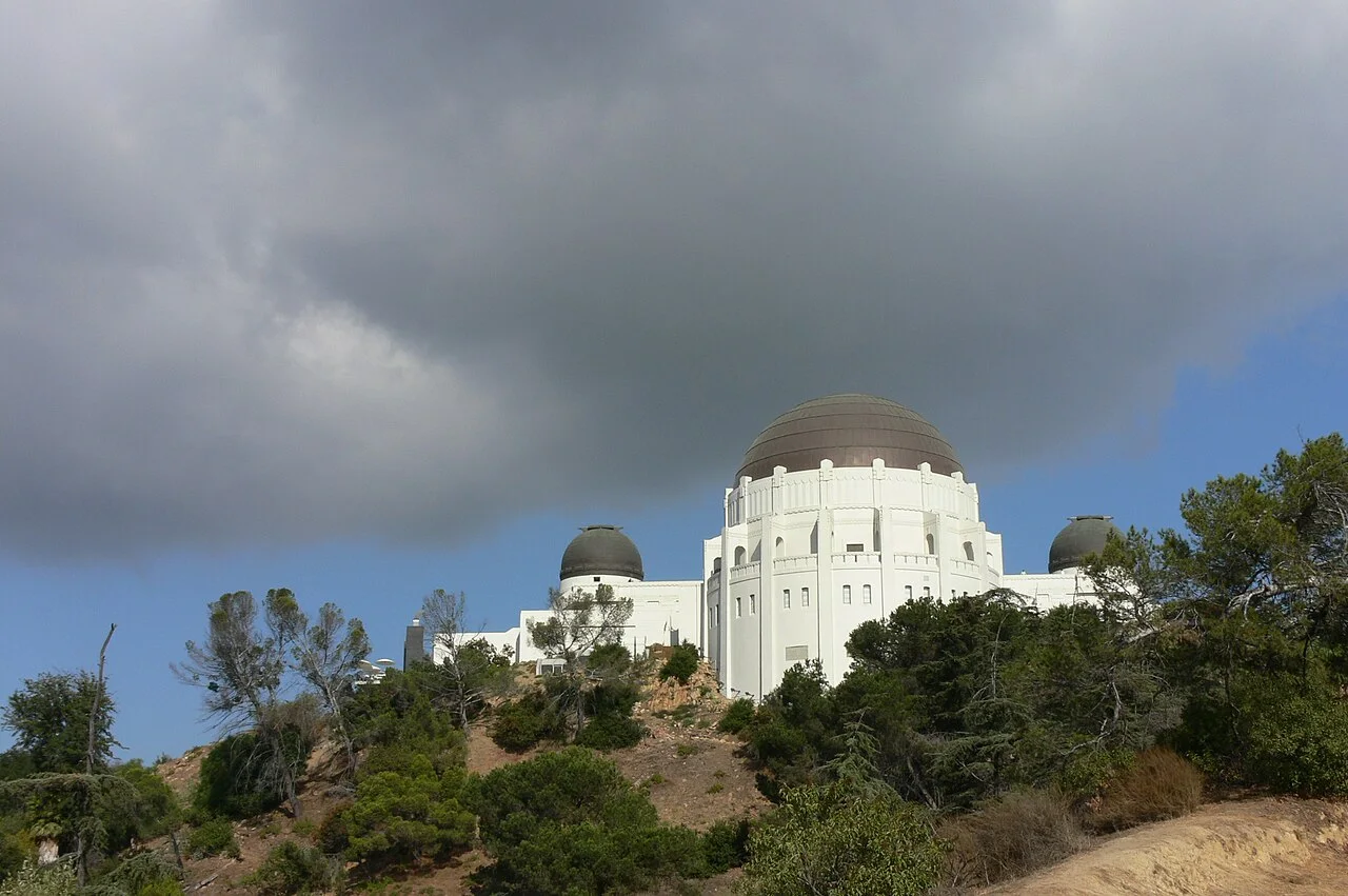 Griffith Observatory above Los Feliz