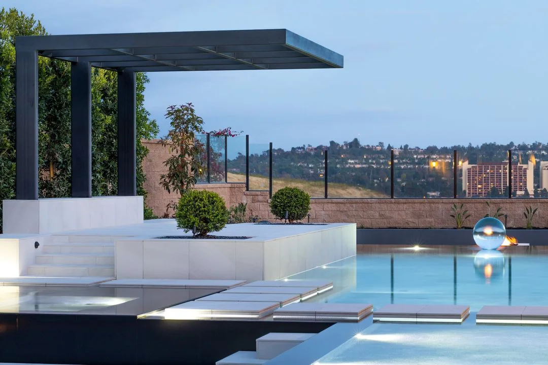 Custom Pool, Spa & Landscape – Orange County Estate – photo 20