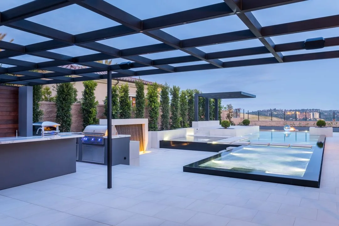 Custom Pool, Spa & Landscape – Orange County Estate – photo 22