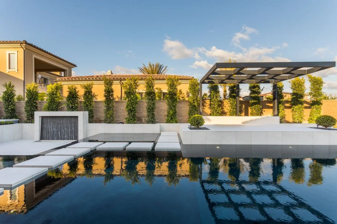 Custom Pool, Spa & Landscape – Orange County Estate – photo 8