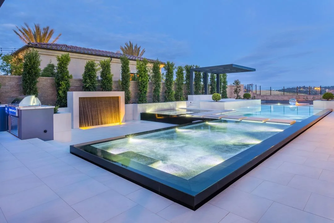 Custom Pool, Spa & Landscape – Orange County Estate – photo 21