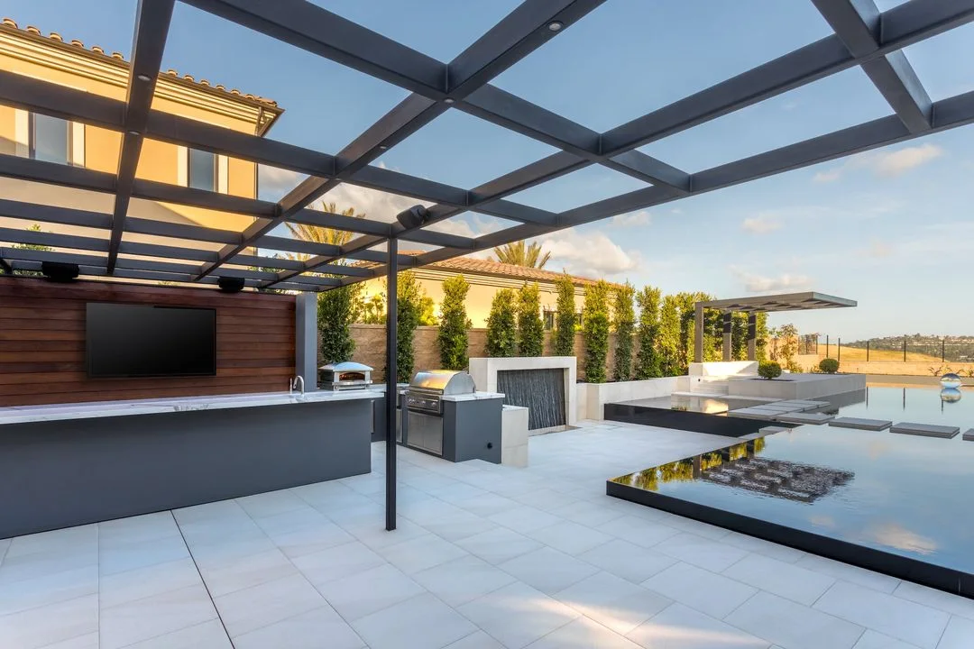 Custom Pool, Spa & Landscape – Orange County Estate – photo 7